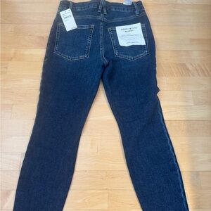 Good American Dark Blue Skinny Jeans